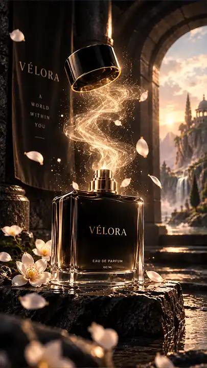 Perfume_commercial_ai cgi viral Ad film creative nishu cover pic